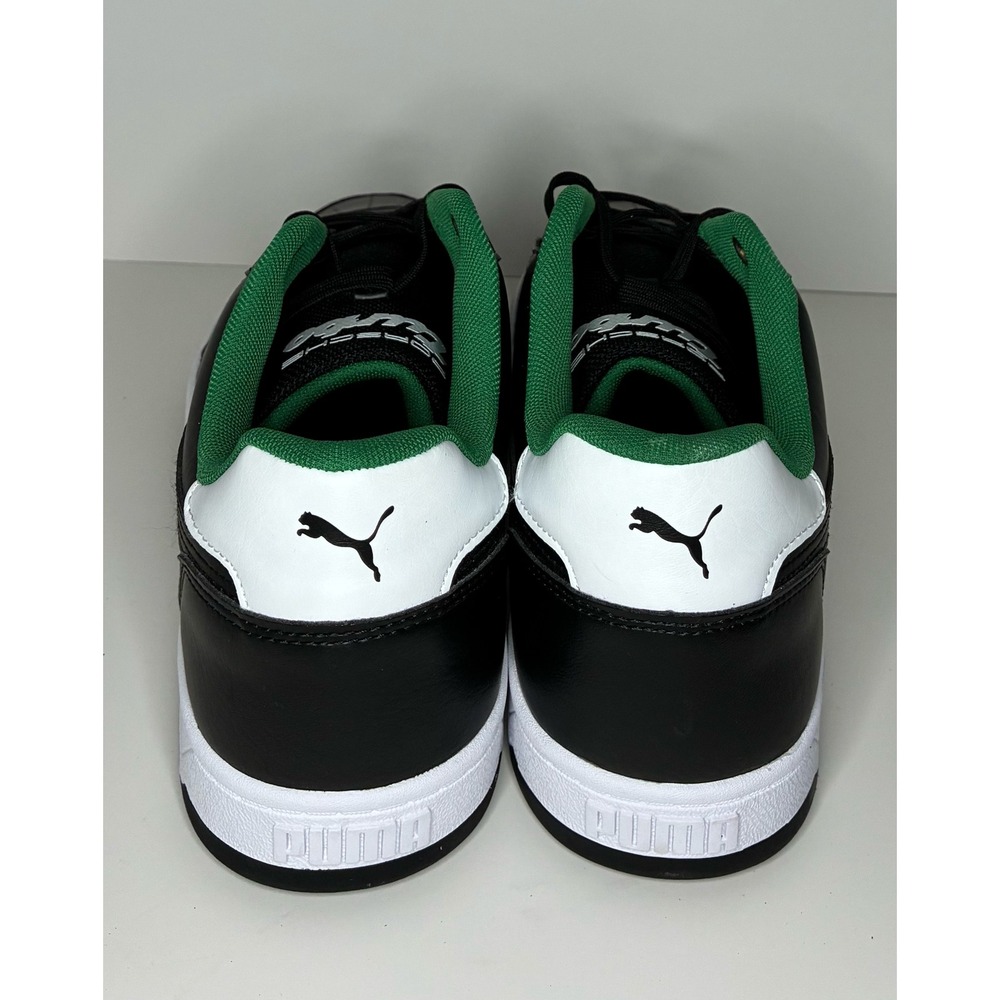 Puma Porsche Legacy Caven 2.0 Black Green Mens Sneakers 308653-01 Size 11 - Picture 4 of 7